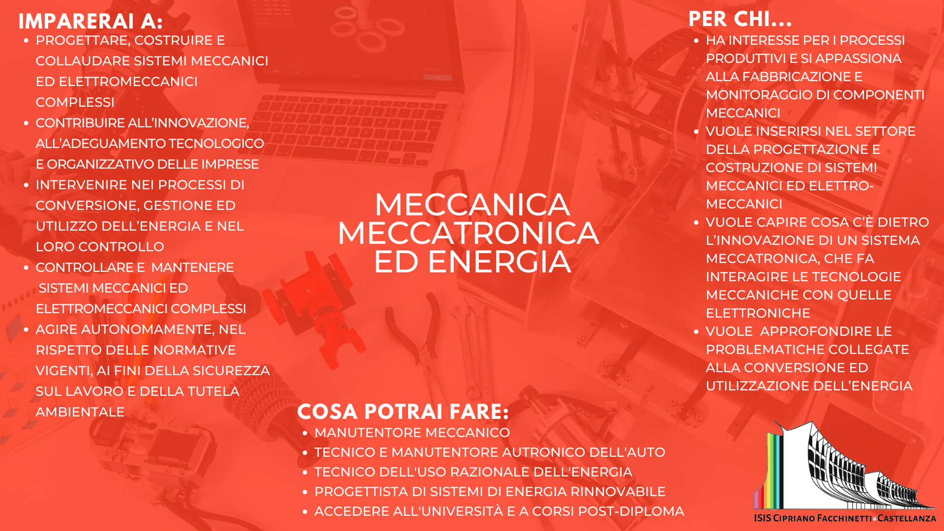 MECCATRONICA ED ENERGIA