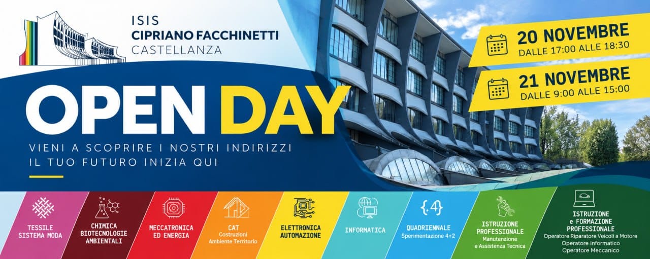 Locandina open day