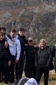 I ragazzi della seconda BIP a Predazzo (TN)